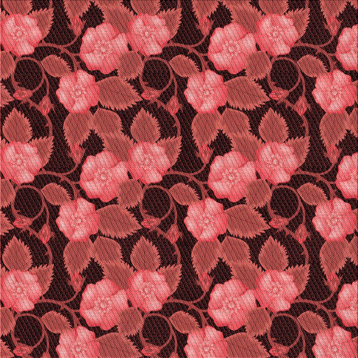 Round Machine Washable Transitional Saffron Red Rug, wshpat2848rd