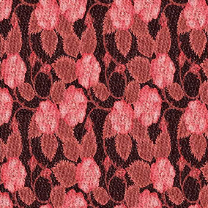 Machine Washable Transitional Saffron Red Rug, wshpat2848rd