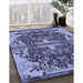 Machine Washable Transitional Blue Rug in a Family Room, wshpat2849blu