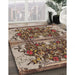 Machine Washable Transitional Bakers Brown Rug in a Family Room, wshpat2849