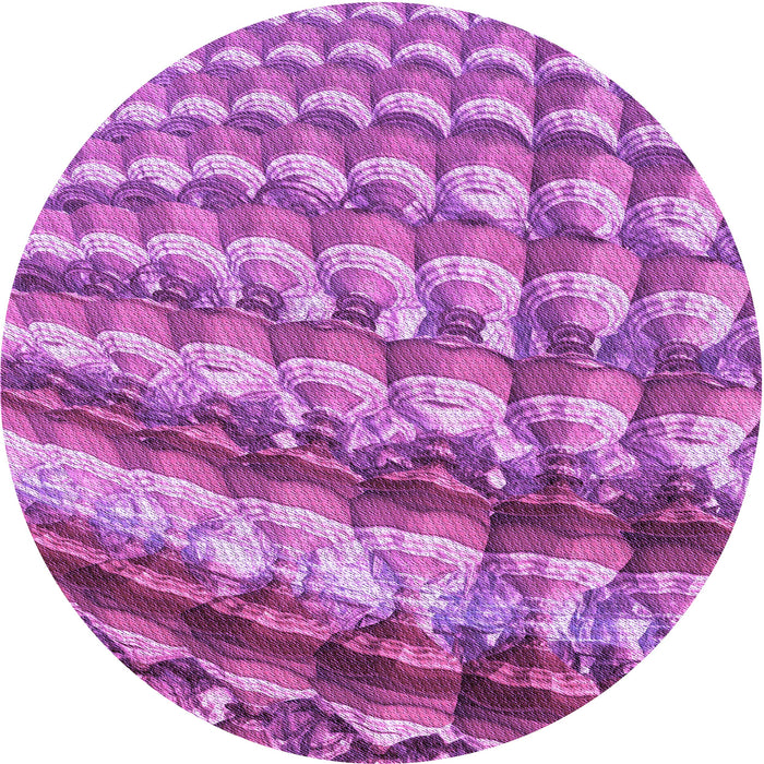 Square Patterned Violet Purple Rug, pat285pur