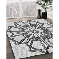 Patterned Ash Gray Rug, pat2850gry