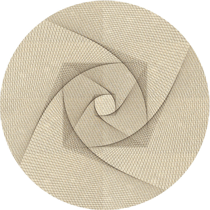 Square Machine Washable Transitional Wheat Beige Rug in a Living Room, wshpat2851brn