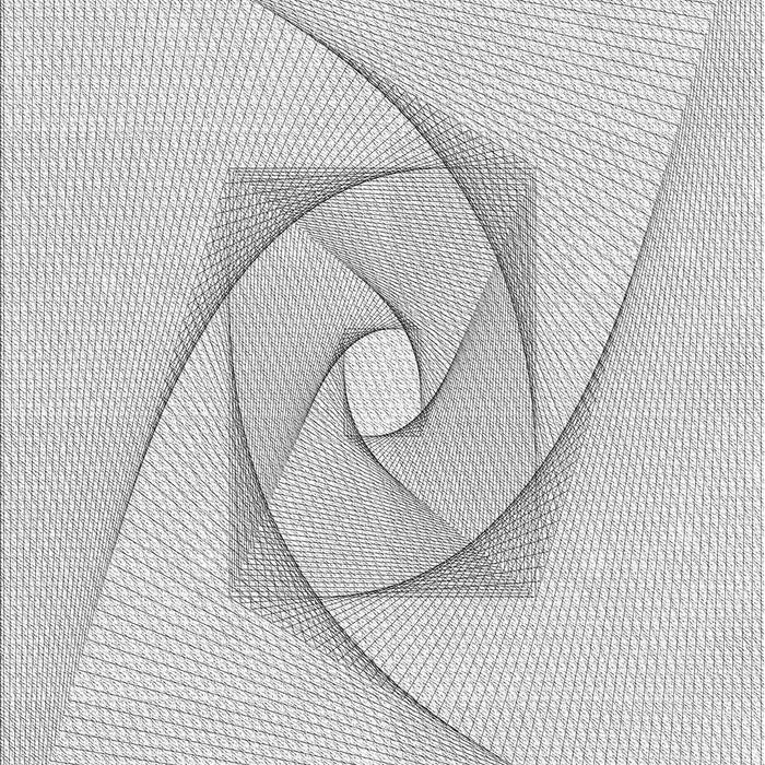 Patterned Off-White Novelty Rug, pat2851