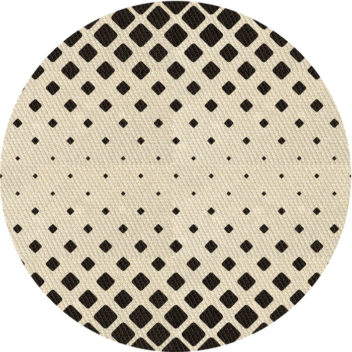 Square Patterned Wheat Beige Rug, pat2853brn