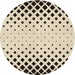 Square Patterned Wheat Beige Rug, pat2853brn