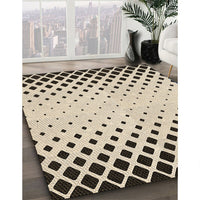 Patterned Wheat Beige Rug, pat2853brn