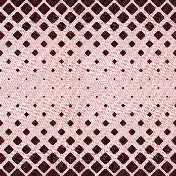 Round Machine Washable Transitional Light Rose Pink Rug, wshpat2853rd