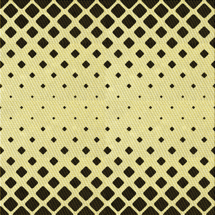 Round Patterned Oak Brown Rug, pat2853yw