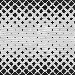 Square Patterned Gray Novelty Rug, pat2853