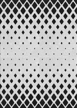 Patterned Gray Novelty Rug, pat2853