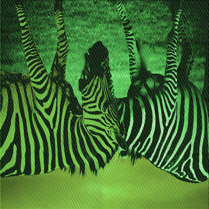 Round Patterned Dark Forest Green Rug, pat2855grn