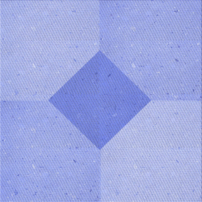 Round Machine Washable Transitional Sky Blue Rug, wshpat2856blu