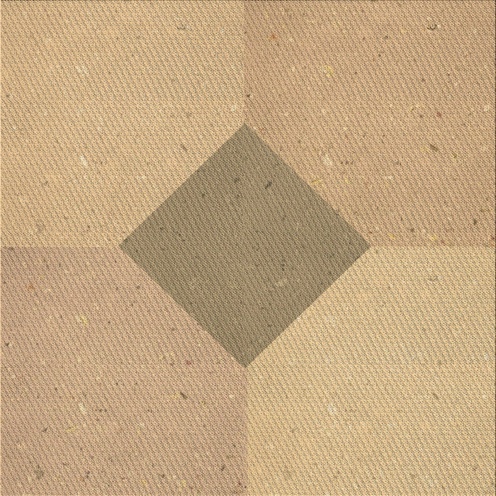 Round Patterned Bronze Brown Rug, pat2856brn