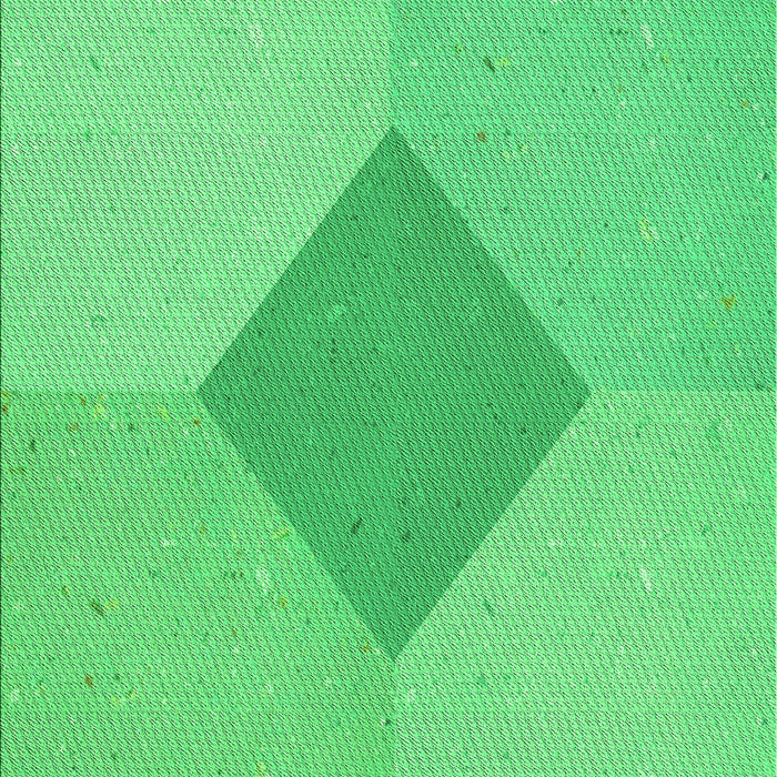 Patterned Neon Green Rug, pat2856grn