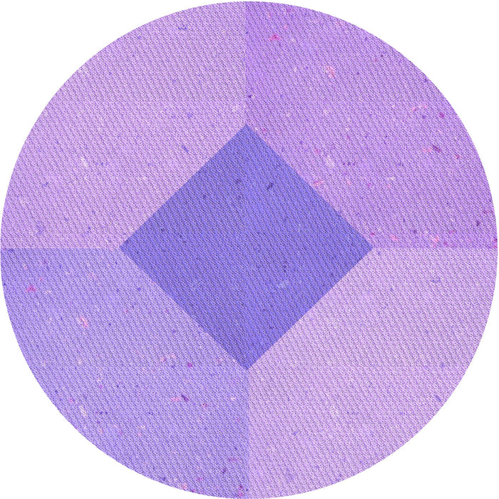 Square Patterned Purple Rug, pat2856pur