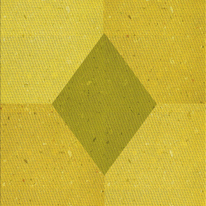 Machine Washable Transitional Golden Yellow Rug, wshpat2856yw