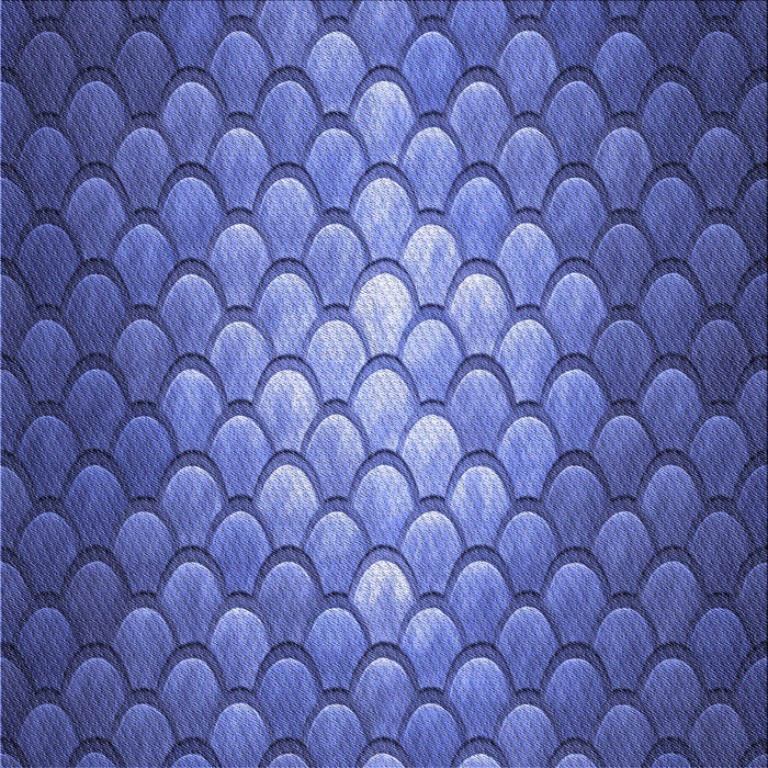 Round Patterned Sky Blue Rug, pat2859blu