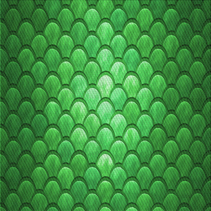 Round Patterned Green Rug, pat2859grn