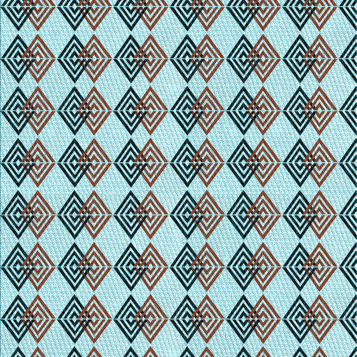 Patterned Gray Rug, pat286lblu