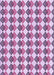 Patterned Periwinkle Pink Rug, pat286pur