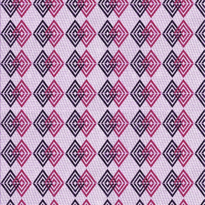 Patterned Periwinkle Pink Rug, pat286pur