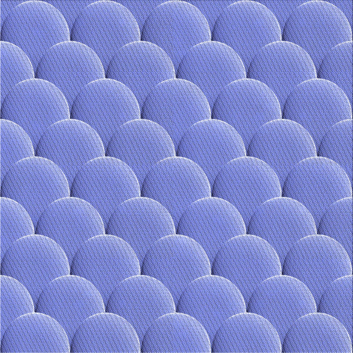 Round Machine Washable Transitional Sky Blue Rug, wshpat2860blu