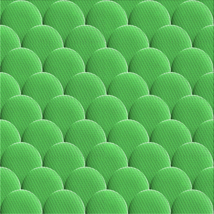 Round Machine Washable Transitional Neon Green Rug, wshpat2860grn