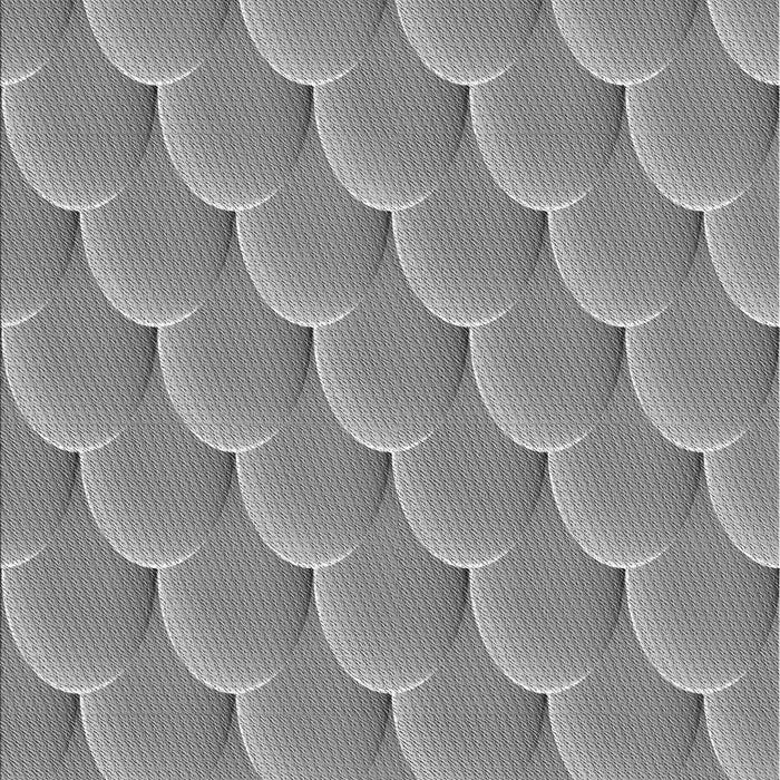 Patterned Silver Gray Rug, pat2860gry