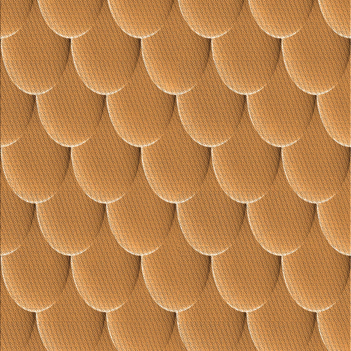 Patterned Dark Orange Rug, pat2860org