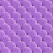 Round Patterned Purple Rug, pat2860pur