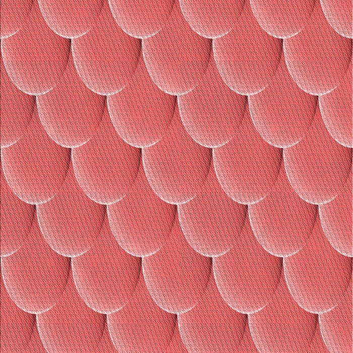 Patterned Red Rug, pat2860rd