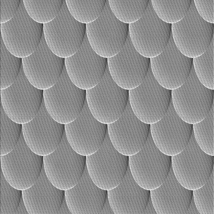 Machine Washable Transitional Silver Gray Rug, wshpat2860