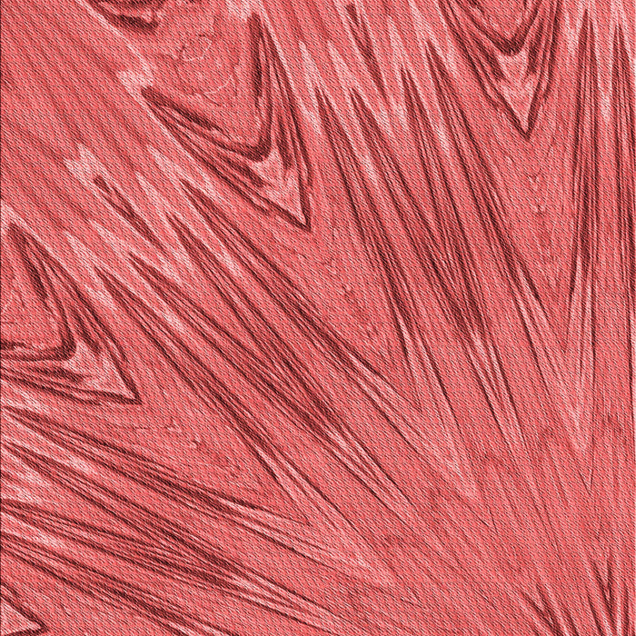 Patterned Red Rug, pat2861rd