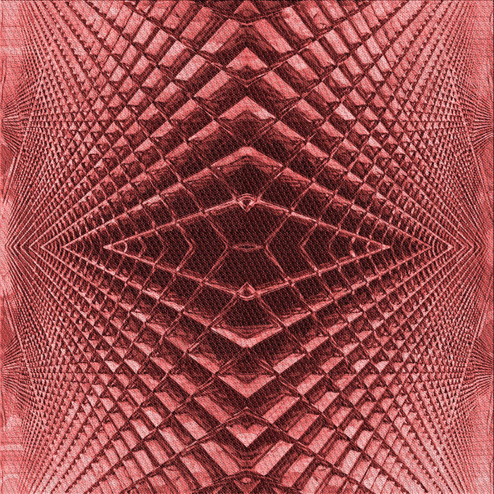 Round Patterned Cranberry Red Rug, pat2862rd