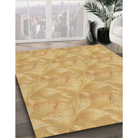 Patterned Orange Rug, pat2864brn