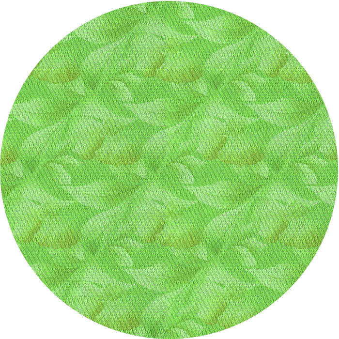 Square Patterned Emerald Green Rug, pat2864grn