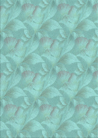 Machine Washable Transitional Seafoam Green Rug, wshpat2864lblu