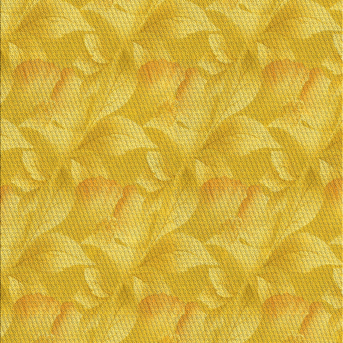 Patterned Gold Yellow Rug, pat2864yw