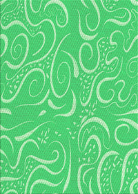 Machine Washable Transitional Neon Green Rug, wshpat2865grn