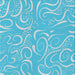 Sideview of Patterned Blue Abstract Machine Washable Rug, wshpat2865