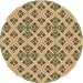 Square Patterned Sepia Brown Rug, pat2867brn