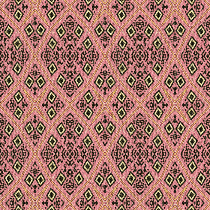 Machine Washable Transitional Light Salmon Rose Pink Rug, wshpat2868brn