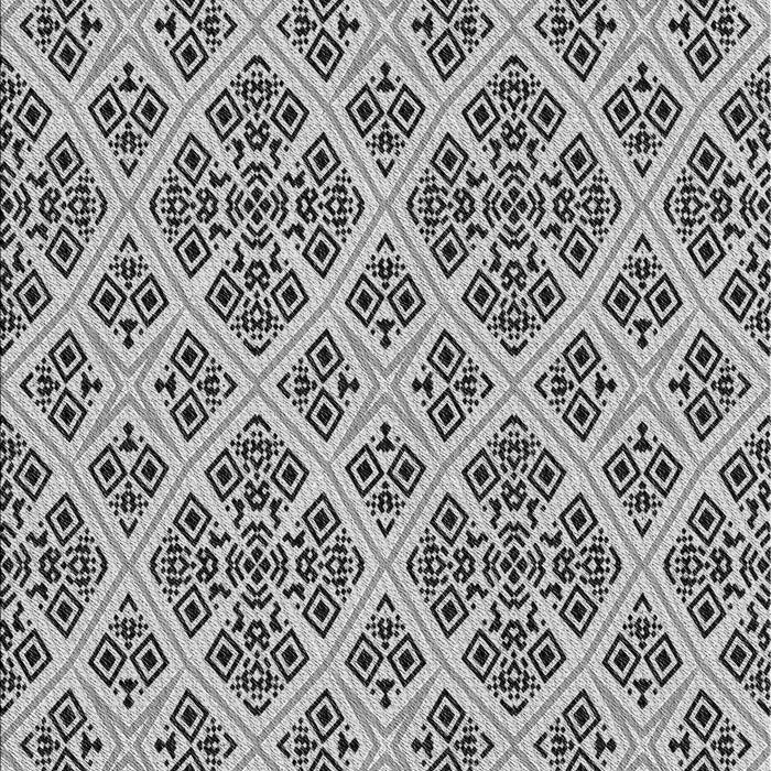 Machine Washable Transitional Gray Rug, wshpat2868gry