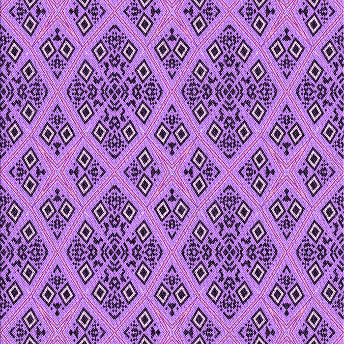 Machine Washable Transitional Violet Purple Rug, wshpat2868pur