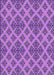 Patterned Violet Purple Rug, pat2868pur