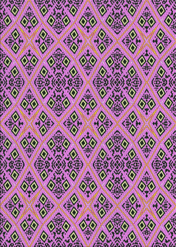 Machine Washable Transitional Cadillac Pink Rug, wshpat2868