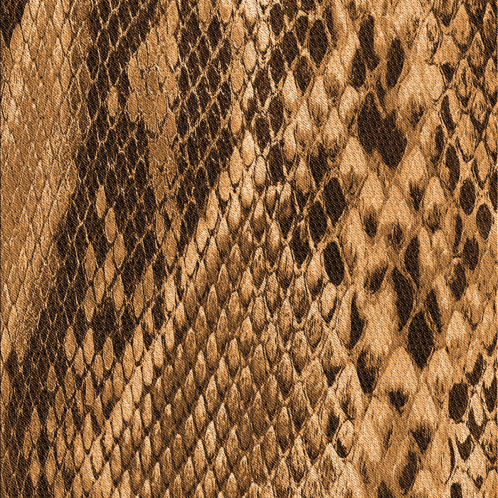 Patterned Red Brown Rug, pat287org