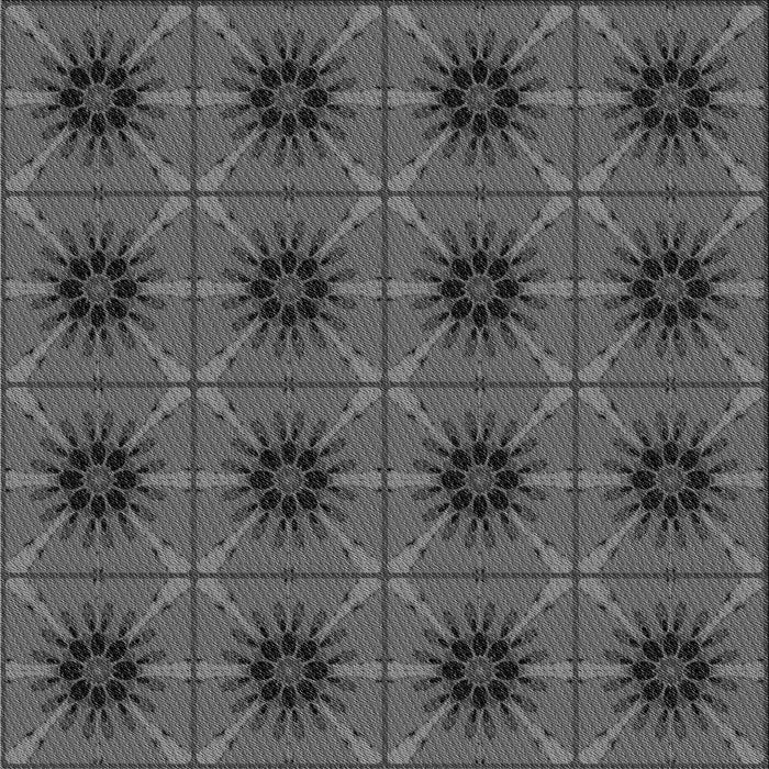 Round Machine Washable Transitional Platinum Gray Rug, wshpat2871gry