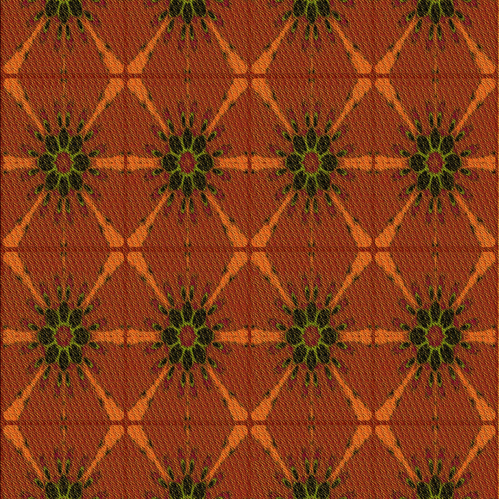 Patterned Mahogany Brown Rug, pat2871yw